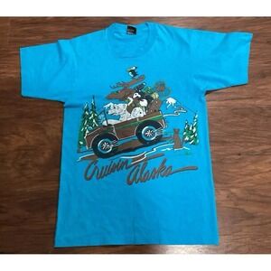 Vintage 80's Cruisin Alaska Shirt Medium